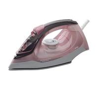 Adler Mesko Home fer à repasser Fer à repasser à sec ou à vapeur Semelle en céramique 2600 W Gris, Rose, Blanc - MS 5028