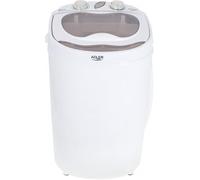 Portable Mini Machine à Laver Camping Caravane 3Kg Spin Sèche-linge Séchage, 150, Blanc, Adler, AD 8055