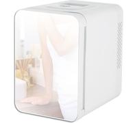 Adler | Mini réfrigérateur avec miroir | AD 8085 | Pose libre | Garde-manger | Hauteur 27 cm | Capacité nette du réfrigérateur 4 L | Blanc