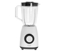 Adler | Mixeur avec bocal | AD 4085 | Tabletop | 1000 W | Matériau du bocal Plastique | Capacité du bocal 1.5 L | Blanc