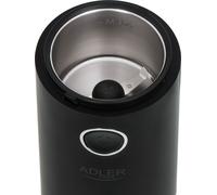 Adler Moulin à café 150W, capacité 75g, fusible, noir, AD4446BG