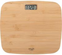 Adler | Pèse-personne en bambou pour salle de bains | AD 8173 | Poids maximal (capacité de charge) 150 kg | Précision 100 g