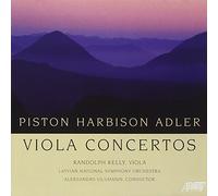 Adler - Piston - Harbison : Concertos pour alto