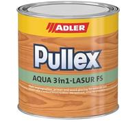 ADLER Pullex Aqua 3 en 1 - Chêne 750 ml - Lasure de protection mate du bois à base d'eau pour l'extérieur Palissandre 2,5 l