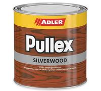 ADLER Pullex Silverwood Lasure imperméabilisant et apprêt pour bois pour l'extérieur, protection efficace contre les intempéries, avec effet métallique spécial, lasure de protection du bois, couleur :