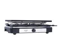 Adler | Raclette - gril électrique | AD 6616 | Table | 1400 W | Noir / inox
