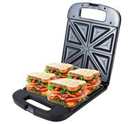 ADLER Sandwichmaker, 2000 W - Grandes plaques 24x22 cm pour des sandwichs XL