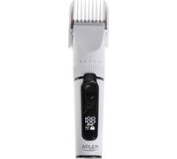 Adler | Tondeuse à cheveux avec écran LCD | AD 2839 | Sans fil | Nombre de niveaux de longueur 6 | Blanc/noir