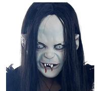 ADMAY Horreur d'Halloween effrayant 2023 Y2/K Masque d'Halloween de costume de masque d'horreur Réaliste Silicone (As shown, One Size)