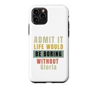 Admets-Le, la Vie Serait ennuyeuse sans Le Travail de Bureau de Gloria Coque pour iPhone 11 Pro