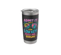 Admets-le, tu vas faire preuve de discrétion à l'école de professeurs Miss Me Bruh Beach Gobelet isotherme en acier inoxydable double paroi