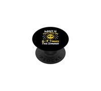 Admets-Le, tu Vas me manquer 6 7 Fois Sarcastic Teacher PopSockets PopGrip Adhésif