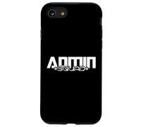Admin Squat, Administrateur, modéré, IT Programmer Disant Coque pour iPhone SE (2020) / 7/8