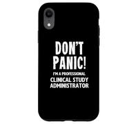 Administrateur d'études cliniques Coque pour iPhone XR