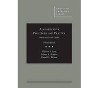 Administrative Procedure and Practice - [Version Originale] Russell Weaver, William F Funk, Sidney A Shapiro, (Auteur)