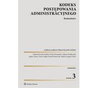 Administrative Procedure Code Commentary Collective Report (Buch auf Polnisch)
