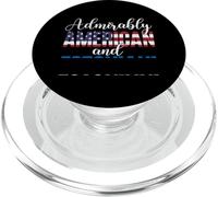 Admirablement nationalités Mixtes américaines et estoniennes PopSockets PopGrip pour MagSafe