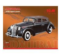 Admiral Cabriolet Soft Top - 1:24e - Icm G