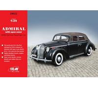 Admiral Cabriolet with open cover WWII German Passenger Car