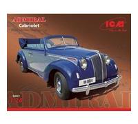 ICM Kit maquette Opel Admiral Cabriolet Plastique Échelle 1/24