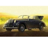 ICM Maquette plastique Admiral Cabriolet 1:35 Voiture d'état-major allemande WWII avec figurines