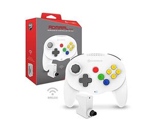 Admiral Premium Wireless BT Controller for N64 (White)