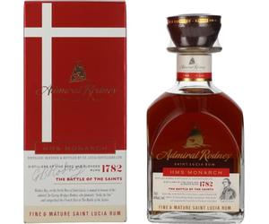 Admiral Rodney HMS MONARCH Saint Lucia Rum 40% Vol. 0,7l in Giftbox