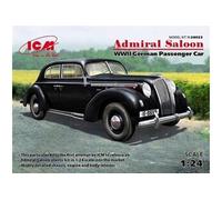 ICM Maquette Admiral Saloon – Voiture de passagers allemande WWI – 1/24