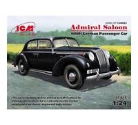 ICM 24023 - 1:24 Admiral Saloon WWI Allemand Passager Voiture - Neuf