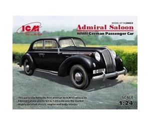 Admiral Saloon Wwi German Passenger Car- 1:24e - Icm G