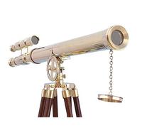 Admirals Télescope en Laiton à Poser au Sol Fabriqué à la Main 152,4 cm