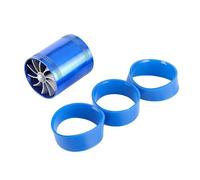 Admission D'air Froid Filtre Kit Turbo Voiture Admission D'air Froid Compresseur Rééquipement Économiseur D'essence Carburant D'huile Ventilateur Double Turbine