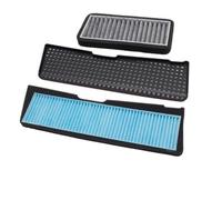 Admission Robuste Filtre à air d'admission compatible avec Tesla Model 3 2021-2022 : cache de ventilation en tissu soufflé fondu, protection contre la poussière(Type 3)