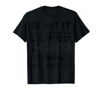 Admit It Life Would Be Boring Without Me, drôle de Dicton rétro T-Shirt
