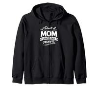 Admit It, Mom Loves Me More Novelty Mother's Humor Pun Sweat à Capuche