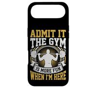 Admit It The Gym is More Fun When I'm Here Fitness Coque pour iPhone Air