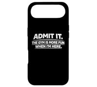 Admit it The Gym is More Relief When I'm Here Cool Exercise Coque pour iPhone Air