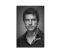 ADMLIE Impression sur toile Acteur Tom Cruise - Art mural cool - Impression sur toile - Idée de décoration d'intérieur - 30 x 45 cm
