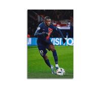 ADMLIE Ousmane Dembélé Affiche décorative à suspendre pour chambre à coucher Motif joueur de football 30 x 45 cm