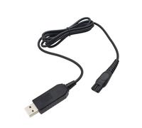 ADMPSXIC Câble de Chargeur USB 15 V Compatible avec Les rasoirs électriques Philips HQ8505, séries 1000, 3000, 5000, 7000 et 9000.