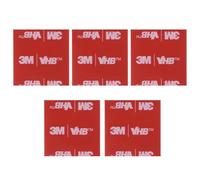 Admygo 5 Pièces Double Face Extra Fort, Ruban Adhésif Double Face, avec la Technologie avancée, Adhésif de montage pour intérieur & extérieur, 30mmx30mm