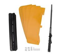 ADMYTHGB Entraîneur de résistance de Puissance de Golf, Aide à l'entraînement au Swing de Golf avec pales de Ventilateur en Forme de V, poignée antidérapante pour la Force et Le contrôle (Orange)