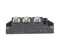 ADMYTHGB Module redresseur à 3 bornes, module d'alimentation de redresseur de diode à cathode commune 2 en 1 avec tension inverse de 1600 V, refroidissement de plaque de cuivre pour boîtier combineur