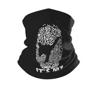 Adn Digital Takwondo Echarpe Gaiter Étanche À La Poussière Headwrap Anti-UV Écharpe Demi-Visage pour Sports Cyclisme Vélo 30X26Cm