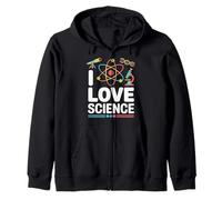 ADN du microscope atomique I Love Science Sweat à Capuche