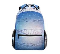 Adn Physique Biologie Cartable Sac à Dos Ecole étudiant Scolaire d'ordinateur pour Voyage Ados Filles Garçons Enfant