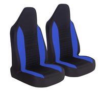 ADNUIES Lot de 2 Housses de siège Avant de Voiture, pour BMW 7 Series Long Axis F02 2008-2015, Universelle Housse de Sieges Auto, Accessoire Voiture,C-Blue