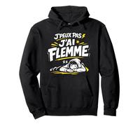 Ado Humour J'peux Pas J'Ai flemme Style Street Sweat à Capuche