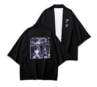 ADO World Tour 2025 Merch Kimono Femme/Homme Unisexe été Manches Courtes Kimono T-Shirt Streetwear Top, Style-2, XXS