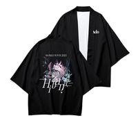 ADO World Tour 2025 Merch Kimono Femme/Homme Unisexe été Manches Courtes Kimono T-Shirt Streetwear Top, Style-3, 3XL
